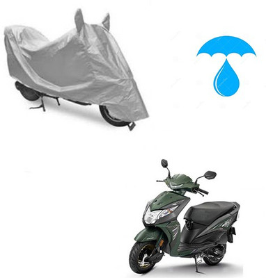 Feel heaven Two Wheeler Cover for Honda(Deo, Silver)