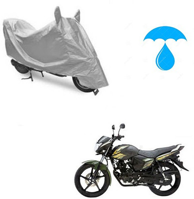 Atulit enterprises Two Wheeler Cover for Yamaha(Saluto, Silver)