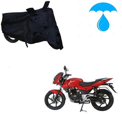 Feel heaven Two Wheeler Cover for Bajaj(Pulsar 200 NS DTS-i, Black)