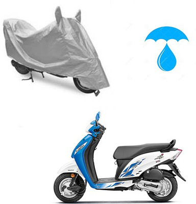 saanvi Two Wheeler Cover for Honda(Activa i, Silver)