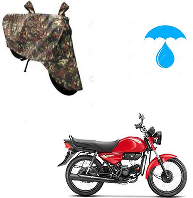 Feel heaven Two Wheeler Cover for Hero(HF Dawn, Multicolor)
