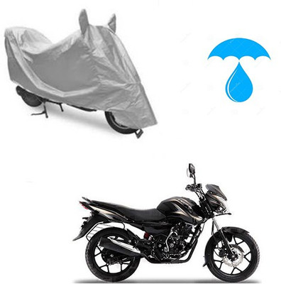 Feel heaven Two Wheeler Cover for Bajaj(Discover 150 s, Silver)