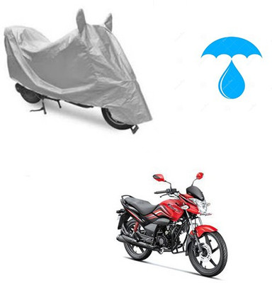 saanvi Two Wheeler Cover for Hero(Passion Xpro, Silver)