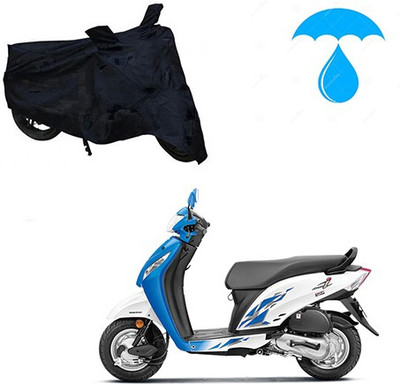 Feel heaven Two Wheeler Cover for Honda(Activa i, Black)