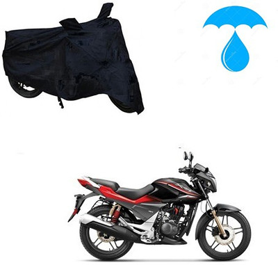 Feel heaven Two Wheeler Cover for Honda(CBZ Extreme, Black)