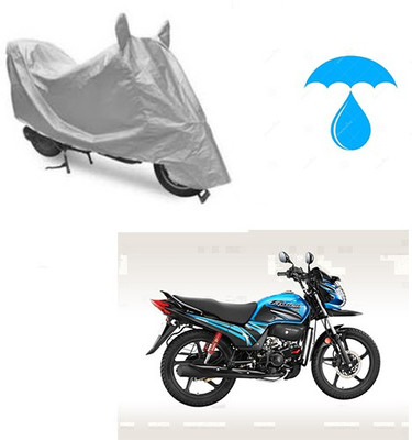 Atulit enterprises Two Wheeler Cover for Honda(Passion Pro TR, Silver)