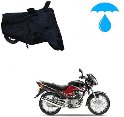 Feel heaven Two Wheeler Cover for Yamaha(Gladiator, Black)