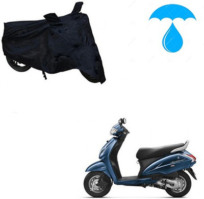 Feel heaven Two Wheeler Cover for Honda(Activa 3G, Black)