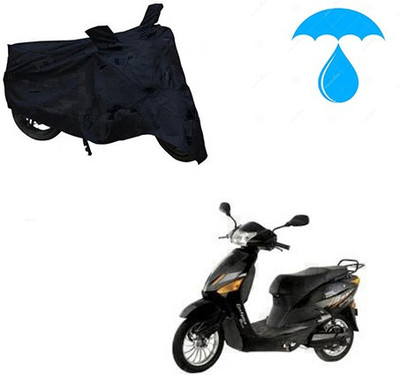 Feel heaven Two Wheeler Cover for Hero(Electric Zippy, Black)