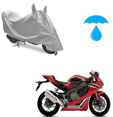 Atulit enterprises Two Wheeler Cover for Honda(CBR 1000RR, Silver)