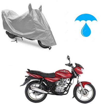 Atulit enterprises Two Wheeler Cover for Bajaj(Discover 125 DTS-i, Silver)