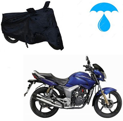 Feel heaven Two Wheeler Cover for Honda(CBZ TYPE 1, Black)