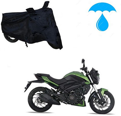 Feel heaven Two Wheeler Cover for Bajaj(Dominar, Black)