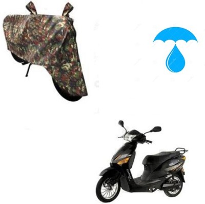 Feel heaven Two Wheeler Cover for Hero(Electric Zippy, Multicolor)