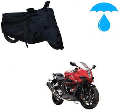 Feel heaven Two Wheeler Cover for Hyosung(GT650R, Black)