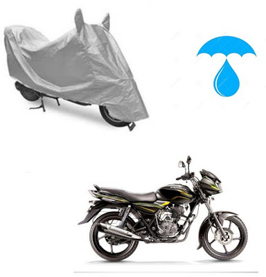 Feel heaven Two Wheeler Cover for Bajaj(Discover 100 DTS-i, Silver)