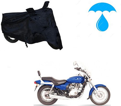 Feel heaven Two Wheeler Cover for Bajaj(Avenger, Black)