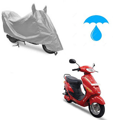 saanvi Two Wheeler Cover for Hero(E Sprint, Silver)