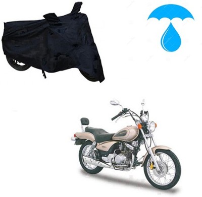 Feel heaven Two Wheeler Cover for Yamaha(Enticer, Black)