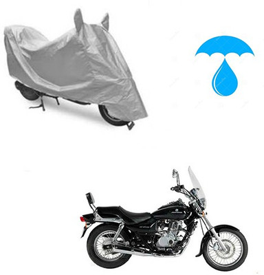 Atulit enterprises Two Wheeler Cover for Bajaj(Avenger 220 DTS-i, Silver)