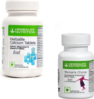 Herbalife Nutrition Calcium Tablets With Woman's Choice(2 x 60 Tablets)
