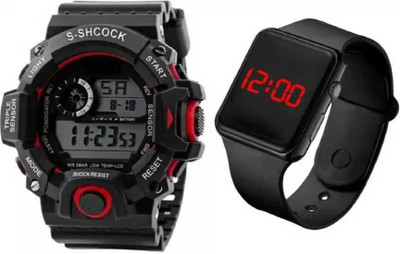 Rozti CHRONOGRAPH ROZTI RESISTANCE LUMINOUS STYLE SUPER SOLID Digital Watch  - For Men