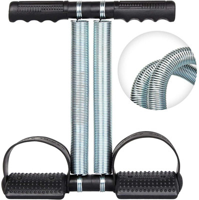 Shivijay ab-419 Ab Exerciser(Black, Silver)