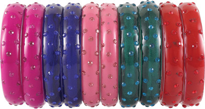 ZULKA Glass Kada(Pack of 10)