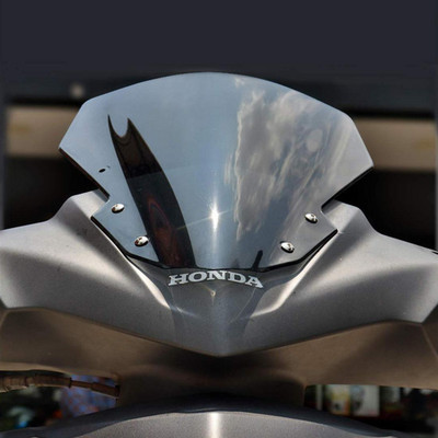 Sms traders Uni Visor for Bikes BK01 Bike Windshield
