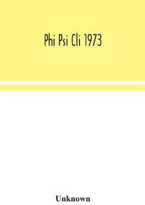 Phi Psi Cli 1973(English, Paperback, unknown)