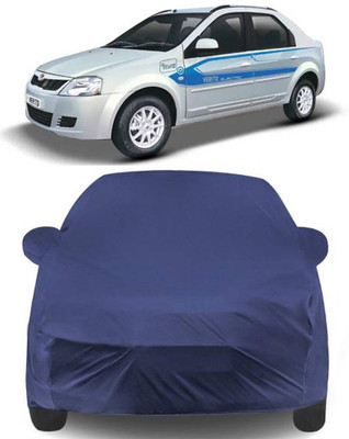 MoTRoX Car Cover For Mahindra e-Verito (With Mirror Pockets)(Blue)