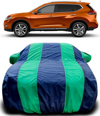 Gavya Car Cover For Nissan X-Trail (With Mirror Pockets)(Blue, Green)