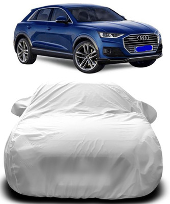 APNEK Car Cover For Audi Q3 (With Mirror Pockets)(Silver)