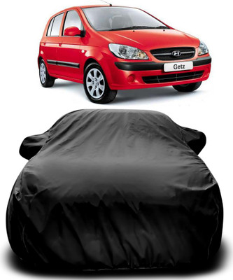 Gavya Car Cover For Hyundai Getz Prime (With Mirror Pockets)(Black)