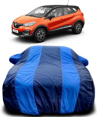 Gavya Car Cover For Renault Captur (With Mirror Pockets)(Blue, Blue)