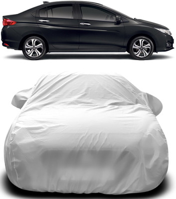 Gavya Car Cover For Honda City i-Vtec (With Mirror Pockets)(Silver)