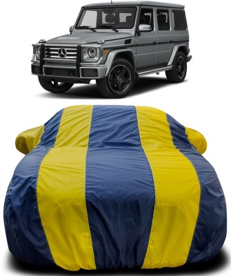 Gavya Car Cover For Mercedes Benz G-Class (With Mirror Pockets)(Blue, Yellow)