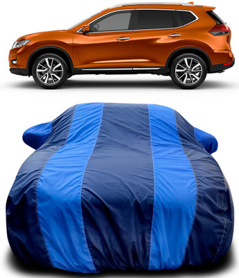 Gavya Car Cover For Nissan X-Trail (With Mirror Pockets)(Blue, Blue)