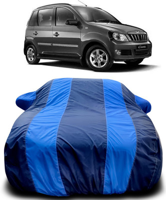 NUMBOR ONE Car Cover For Mahindra Quanto (With Mirror Pockets)(Blue, Blue)