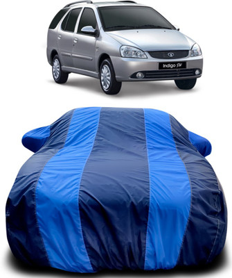 MoTRoX Car Cover For Tata Indigo (With Mirror Pockets)(Blue, Blue)