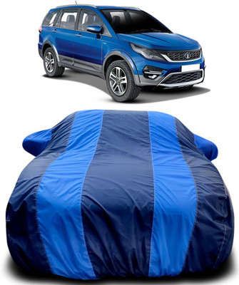 APNEK Car Cover For Tata Hexa (With Mirror Pockets)(Blue, Blue)