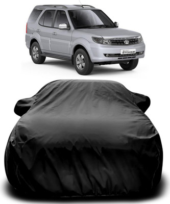 APNEK Car Cover For Tata Safari Storme (With Mirror Pockets)(Black)