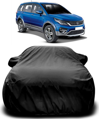 APNEK Car Cover For Tata Hexa (With Mirror Pockets)(Black)