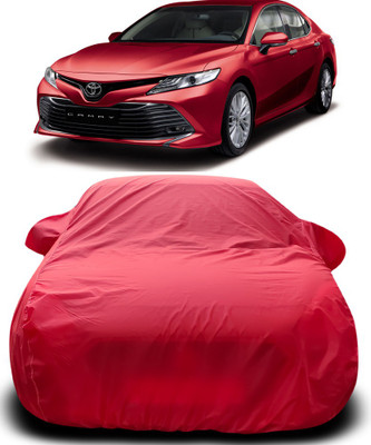 Gavya Car Cover For Toyota Camry (With Mirror Pockets)(Red)