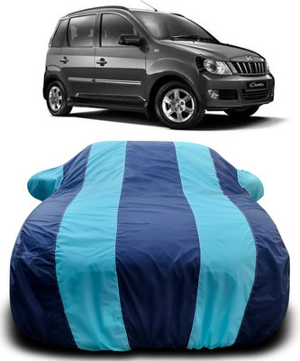 NUMBOR ONE Car Cover For Mahindra Quanto (With Mirror Pockets)(Blue, Blue)