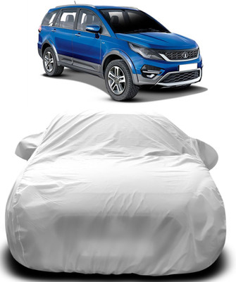APNEK Car Cover For Tata Hexa (With Mirror Pockets)(Silver)