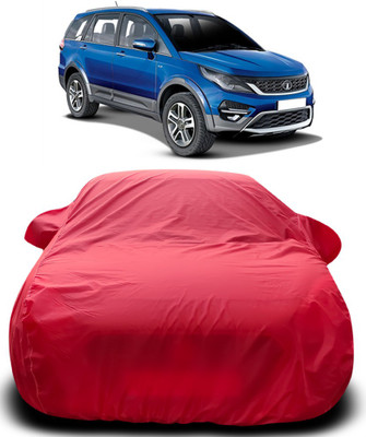MoTRoX Car Cover For Tata Hexa (With Mirror Pockets)(Red)