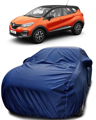 NUMBOR ONE Car Cover For Renault Captur (With Mirror Pockets)(Blue)