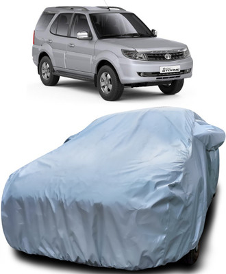 MoTRoX Car Cover For Tata Safari Storme (With Mirror Pockets)(Silver)