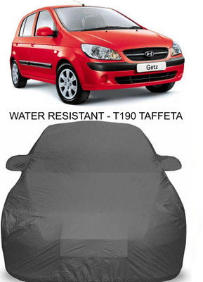 APNEK Car Cover For Hyundai Getz Prime (With Mirror Pockets)(Grey)